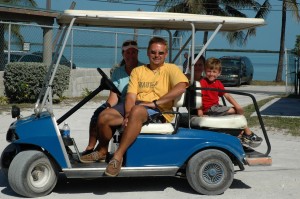 Golf Carts on Bimini