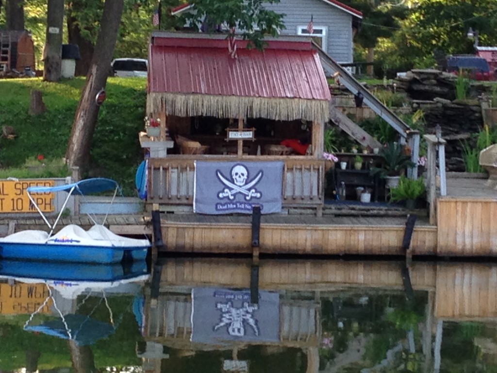 Tiki Shack on the Canal.
