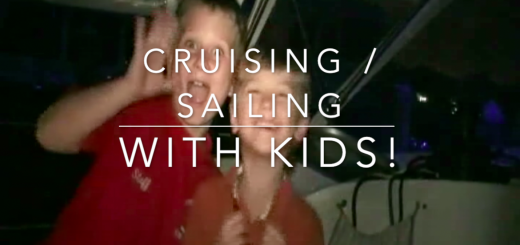 Sailing with kids, crossing the gulf stream to Bahamas